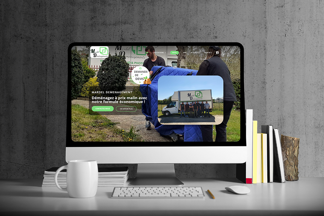 Coherence Communication Agence Web A Rennes MARDEL DEMENAGEMENT
